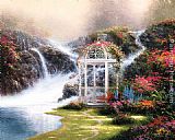 Thomas Kinkade Hidden Arbor painting